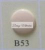 B53 Borostyán Kam műanyag Patent