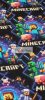 Minecraft Blau French Terry
