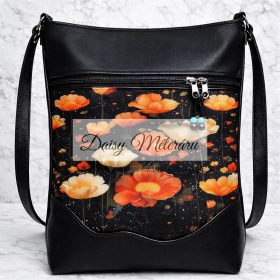 Fekete alapon pipacsok oxford