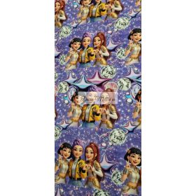 Lila alapon K-pop jersey