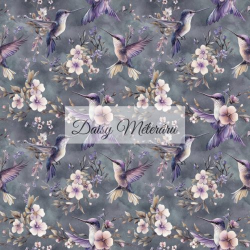 Hummingbird Elastic cotton jersey