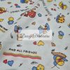 Csigás-lepkés pamut jersey