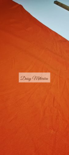 Narancssárga pamut-elasztán jersey 