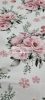 Roses on a white background  French Terry