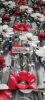 Mohn Elastischer Baumwolljersey