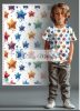 Colorful stars French Terry