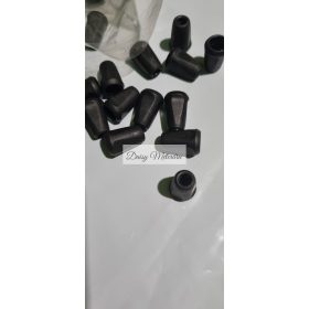Fekete zsinórvég 12*17mm