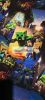 Sárgahátteres zöld minecraft Soft Shell