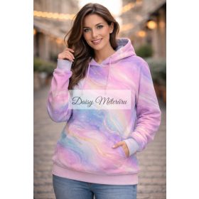 Rózsaszín-világoskék absztrakt futter