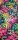 Colorful palm leaves with butterflies French Terry