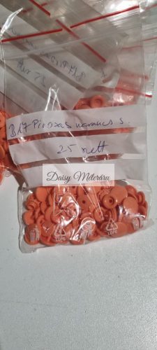 B17 Pirosas-narancs Kam műanyag Patent