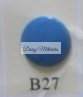 B27 Türkizkék Kam műanyag Patent