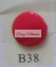 B38 Mélyvörös Kam műanyag Patent